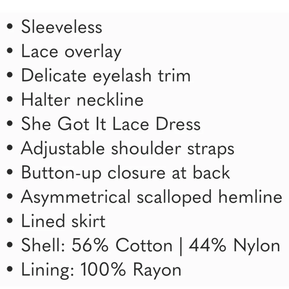 FREE PEOPLE Lace Mini Dress Slip Bodycon Eyelash Lace Halter Black LBD XS 0 2 - Picture 3 of 10